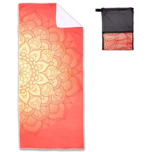 Arkwright Mandala Microfiber Beach Towels (30x70 in.) - Oversized Beach Towel Lightweight for Spa, Bath, Pool - 1 of 4