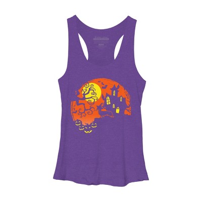 Women's Design By Humans Funny Dachshund Dog Lovers Gifts Halloween Party Costume Gift By lukesstore Racerback Tank Top