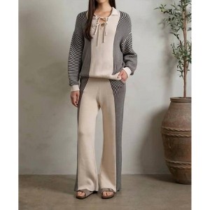 Women's Elodie Knit Wide Leg Pants - Heyson - 1 of 2