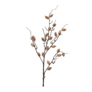Snowy Pinecone Twig Spray (Set of 6) - 1 of 2