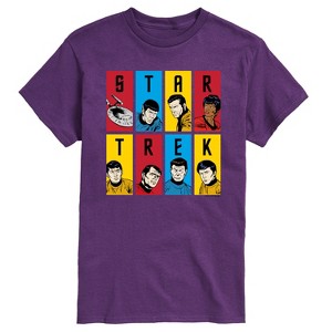 Men's - Star Trek - Retro Original Series Crew Short Sleeve Graphic T-Shirt - 1 of 4