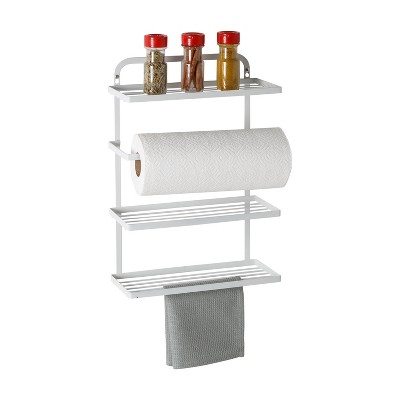Honey-Can-Do Flat Wire Over the Door Organizer - White: Steel Kitchen Storage, Pantry & Back of Door Organizer, 2 of 9