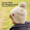 KeaBabies Muff Baby Beanie, Baby Hat for Boys, Girls, Toddler Hat, Winter Hat for Newborn, Infant, Toddler 0-36 Months - 3 of 4