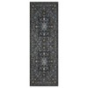 Machine Washable Vintage Runner Rug: Non-Slip Low-Pile Kitchen Rug, Ultra-Thin Distressed Indoor Floor Cover for Bedroom, Laundry Room - 2 of 4