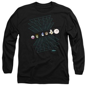 Men’s The Regular Show Regular Grid Long Sleeve T-Shirt - 1 of 4