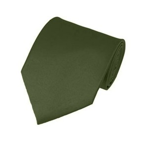 Men's Solid Color Traditional 3.35 Inch Wide And 58 Inch Long Neckties - 1 of 4