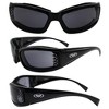 2 Pairs of Global Vision Eyewear Allie Cat Safety Motorcycle Glasses with Clear, Smoke Lenses - 2 of 4