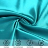 PiccoCasa Body Soft Silky Satin Smooth Machine Washable Envelope Closure Pillowcases 1Pc - 3 of 4