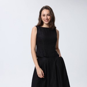 Top entallado con escote barco para mujer - A New Day™