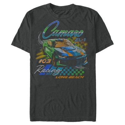 Men's General Motors Camaro Zl-1 Long Beach Racing T-shirt : Target