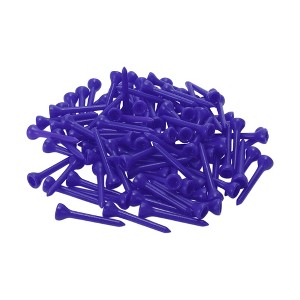 Unique Bargains Portable Chair-shaped Golf Tees Multicolor 100 Pcs - 1 of 4
