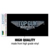 Top Gun Maverick Logo Automotive Bumper Sticker - 3 of 4