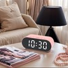 REGALWOVEN Digital Corded Electric Plastic Adjustable Volume Alarm Clock 4.1"L x 1.6"W x 1.6"H1 Pc - 2 of 4