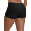 INSPIRE CHIC Women's Seamless Ice Silk Lace Trim Slip Shorts for Under Dresses Lightweight Elastic Boyshorts - 2 of 4
