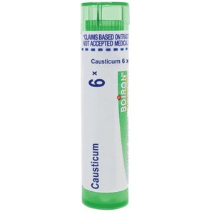 Causticum 6X by Boiron Homeopathic Single Medicine For Personal Care  -  80 Pellet - 1 of 2