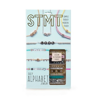 STMT Simple Trendy Modern Touch DIY Alphabet Jewelry Personalized Bracelets  NEW