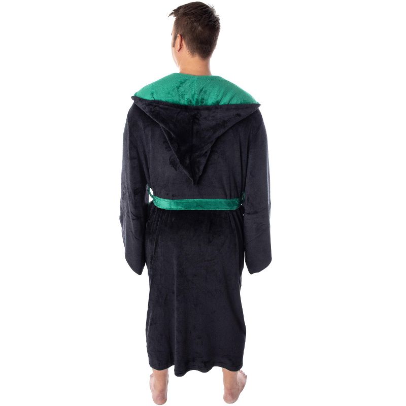 Harry Potter Adult Fleece Plush Hooded Robe - Big and Tall, 5 of 6