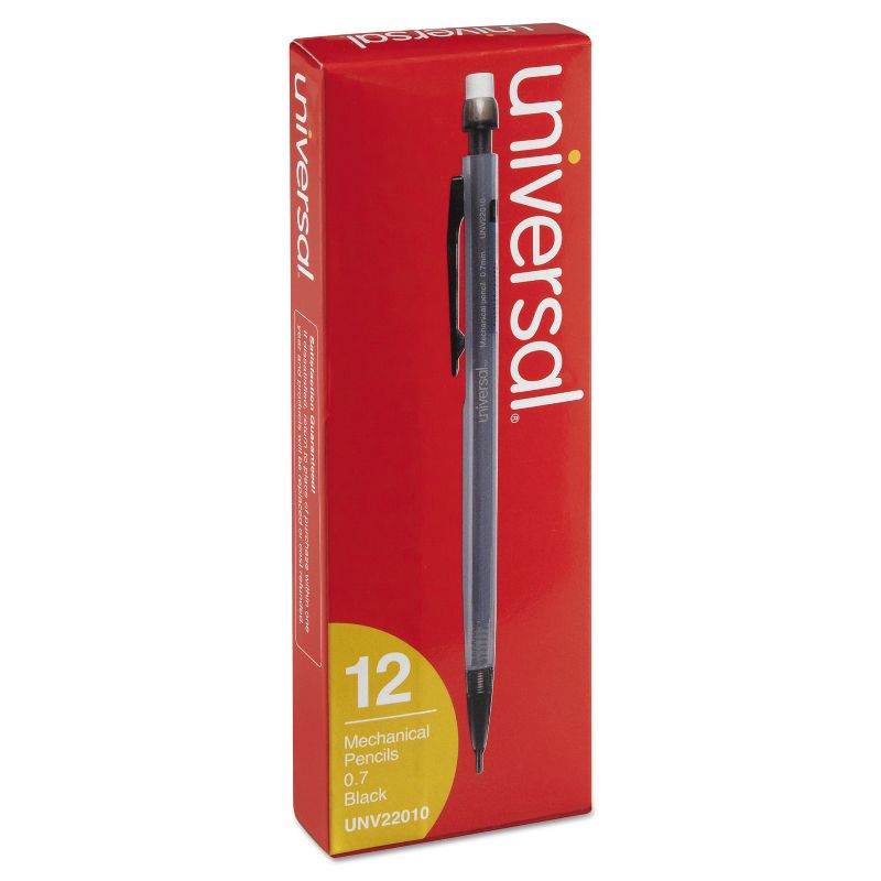 UNIVERSAL Mechanical Pencil 0.7mm Smoke Dozen 22010, 3 of 5