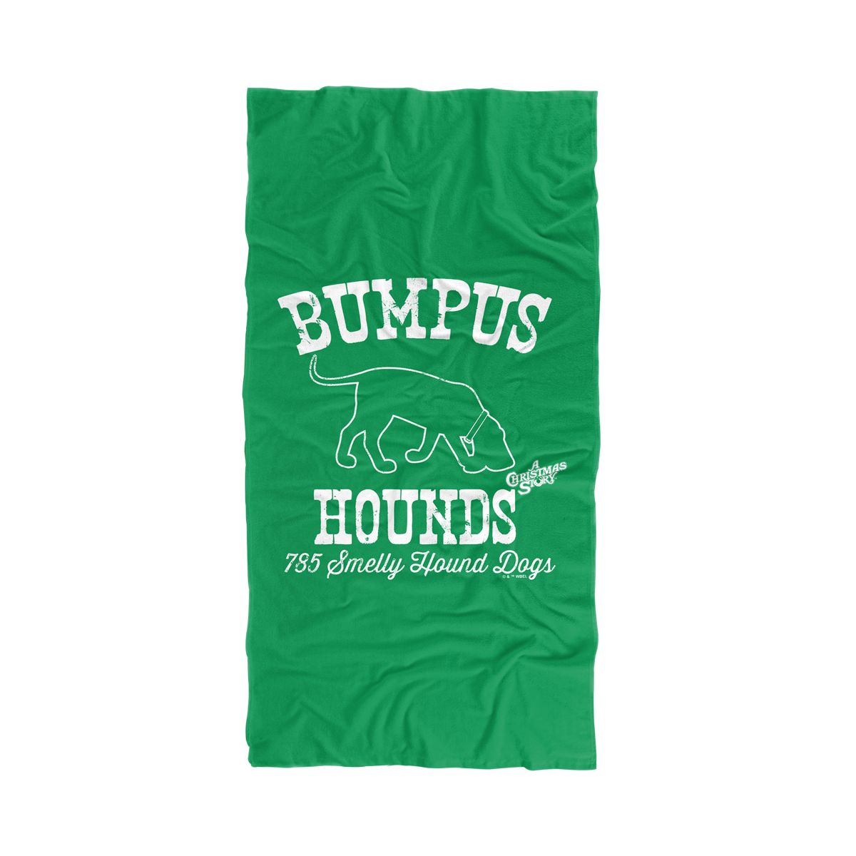 A Christmas Story Bumpus Hounds 30" x 60" Beach Towel