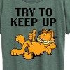 Women's - Garfield - Try To Keep Up Short Sleeve Graphic T-Shirt - 2 of 4