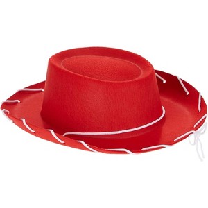 Hayes Children's Red Felt Cowboy Hat - 1 of 3