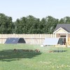 Large Chicken Coop Metal Chicken Run with Waterproof and Anti-UV Cover,1.3" Tube Diameter, 9' x 24' x 6.5' - 2 of 4