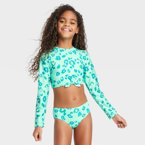 Girls' Sweet Popsicle Bikini Set - Cat & Jack™ Green : Target