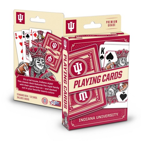 Ncaa Indiana Hoosiers Classic Series Playing Cards : Target