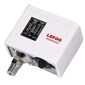 LEFOO LF5510 Adjustable HVAC Pressure Control/Steam Boiler Pressure Switch/Single Refrigeration/Air Water Pump Compressor Pressure Switch - 1 of 4
