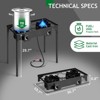 Winado 2 Burner High Pressure Propane Outdoor Stove - 4 of 4