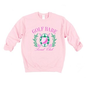 Simply Sage Market Women's Graphic Sweatshirt Golf Babe - 1 of 3