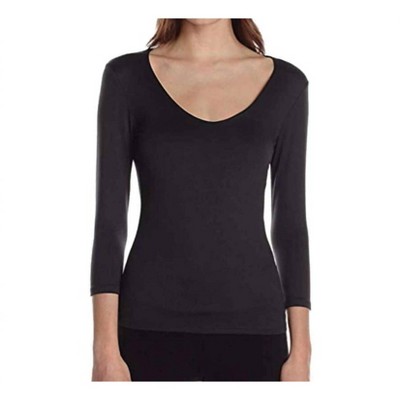 Women's Delicious 3/4 Sleeve V-neck Tee - ONLY HEARTS