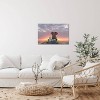 Elephant and Dog Watch The Sunrise on The Seashore by Mike Kiev Unframed Wall Canvas - iCanvas - 3 of 4