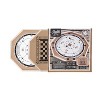 Rustik: 2-In-1 Deluxe Crokinole & Checkers In 1 Box - 3 of 4