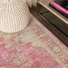 Khilana Floral Medallion Area Rug  - JONATHAN Y - 3 of 4