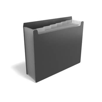 Staples 7-Pocket File Cabinet Portable File Letter Size Black (51847) 51844/TR51844