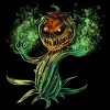 Men's Design By Humans Halloween Pumpkin Fun T-Shirt for Men Women By Dzuu T-Shirt - Black - 4X Large - 2 of 4