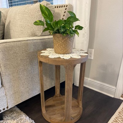 Castalia accent outlet table