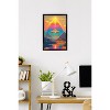 Trends International Ray Heere - UFO Pyramid 1 Framed Wall Poster Prints - 2 of 4