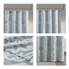 PAGED 72x72 Inch Polyester Jacquard Shower Curtain with 12 Button Holes,Shower Curtains for Bathroom - 4 of 4