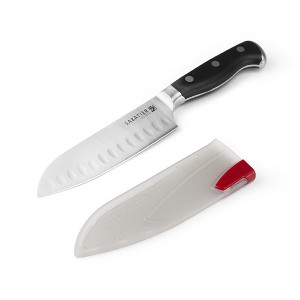 Sabatier Forged Triple-Rivet Santoku Knife - 5 Inch - 1 of 4