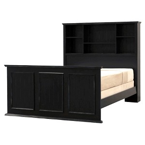 John Boyd Designs Notting Hill Collection Full Captain Bed - Black