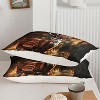 Luupatchy Rustic Deer Comforter Bedding Set with 1 Comforter 2 Pillowcase,Full - 4 of 4