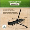Yard Tuff Tine Dethatcher Attachment, 40 Inch Pull Behind Thatcher for Lawn Mower, Tractor and ATVs, With Heat-Treated Tines for Grass, Leaves, Debris - 4 of 4