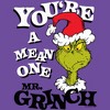 Junior's Dr. Seuss Christmas Grinch You're a Mean One Portrait T-Shirt - 2 of 4