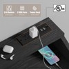 Huxxion Dresser for Bedroom, 9 Drawers Dresser with LED Lights & Charging Station - 3 of 4