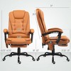 7-Point Vibrating Massage Office Chair High Back Massaging Office Desk Chair with Lumbar Support, Footrest - 3 of 4