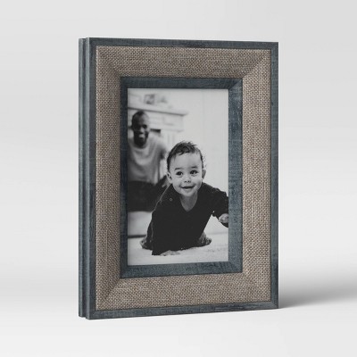 4" x 6" Fabric Wrap Frame Brown - Threshold™