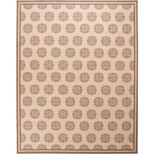 Linden LND181 Power Loomed Indoor/Outdoor Rugs - Safavieh - 1 of 3
