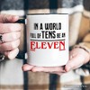 In a World Full of Tens be an Eleven Mug, Inspirational Vintage Horror Gift | OrnamentallyYou - 3 of 4